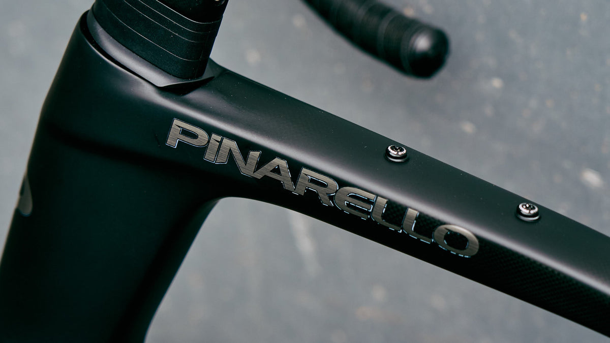 Cicli Corsa Pinarello Dogma GR Campagnolo Super Record Bora Ultra WTO 45 Pirelli Cinturato All Road Black  Complete Bicycle 